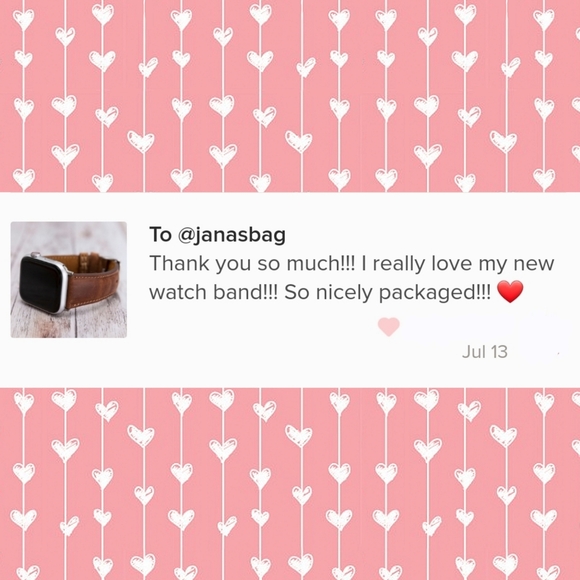 SOLD•OUT! Apple Watch Premium Leather Men's Band - Picture 6 of 10